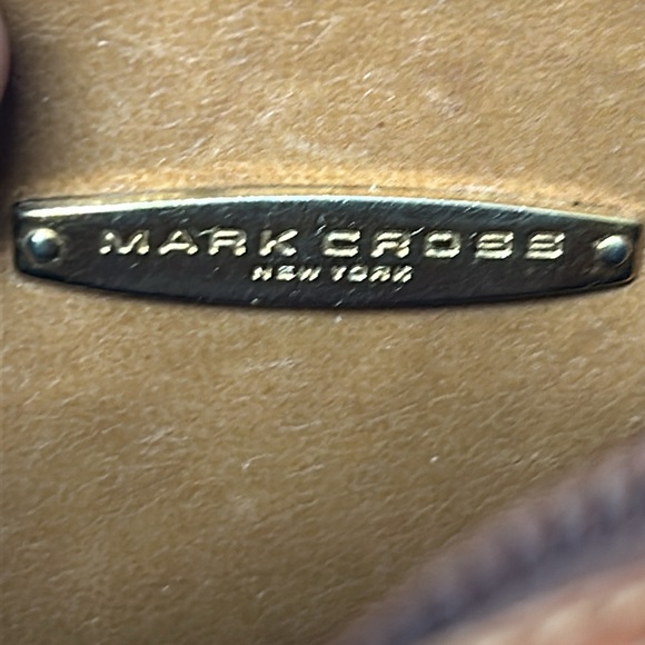 🖤RARE💕Mark Cross Mini tote with long strap - Picture 12 of 17